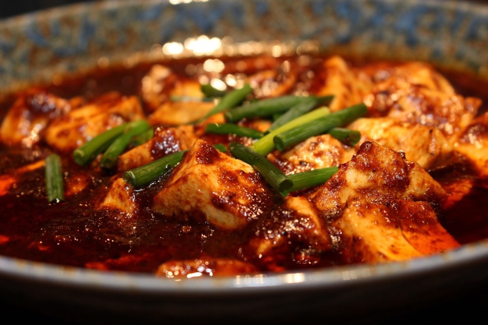 四川風麻婆豆腐